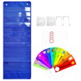 thumbnail image 1 of Daily Schedule Pocket Chart School Home With Cards Oxford Cloth For Classroom, 1 of 10