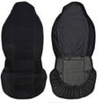 thumbnail image 5 of BDK Encore Car Seat Covers, Dotted Cloth 2 Piece Premium High Back Seat Covers, 5 of 12