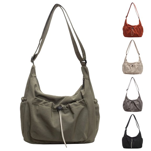 ibiyuan Crossbody Bags For Women Nylon Large Capacity Shoulder Tote Bag for Women, Sporty Casual Versatile Everyday Crossbody Purse