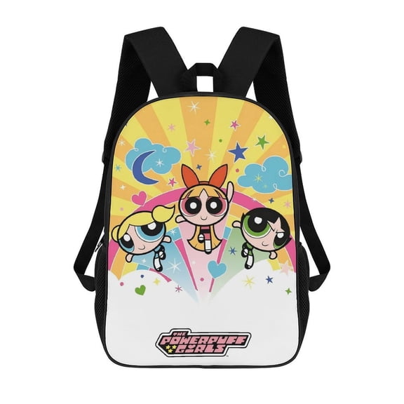 The Powerpuff G-i--r-l-s Large capacity travel backpack/laptop backpack 17inch