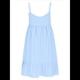 thumbnail image 4 of Vestido de Verano para Mujer 2025, Sin Mangas, con Tirantes Finos y Cuello en V, Informal, Estilo Swing. Azul XL, 4 of 8
