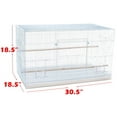 thumbnail image 5 of Lot of Four Large 30" Breeding Breeder Bird Flight Cages For Aviaries Canaries Budgies Parakeets Finches Parakeets Lovebirds, 5 of 6