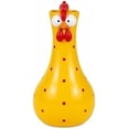 thumbnail image 6 of Handcrafted Long‑Neck Chicken Resin Flower Vase,Quirky Multicolored Rooster Tabletop Planter,Compact Decorative Ornament for Living‑Room Shelf Housewarming Holiday Gift, 6 of 9