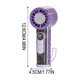 thumbnail image 3 of Ice Compress High-Speed Digital Display Handheld Fan USB Rechargeable Powerful Wind Small Fan Portable Desktop Fan For Home Office Outdoor, 3 of 6