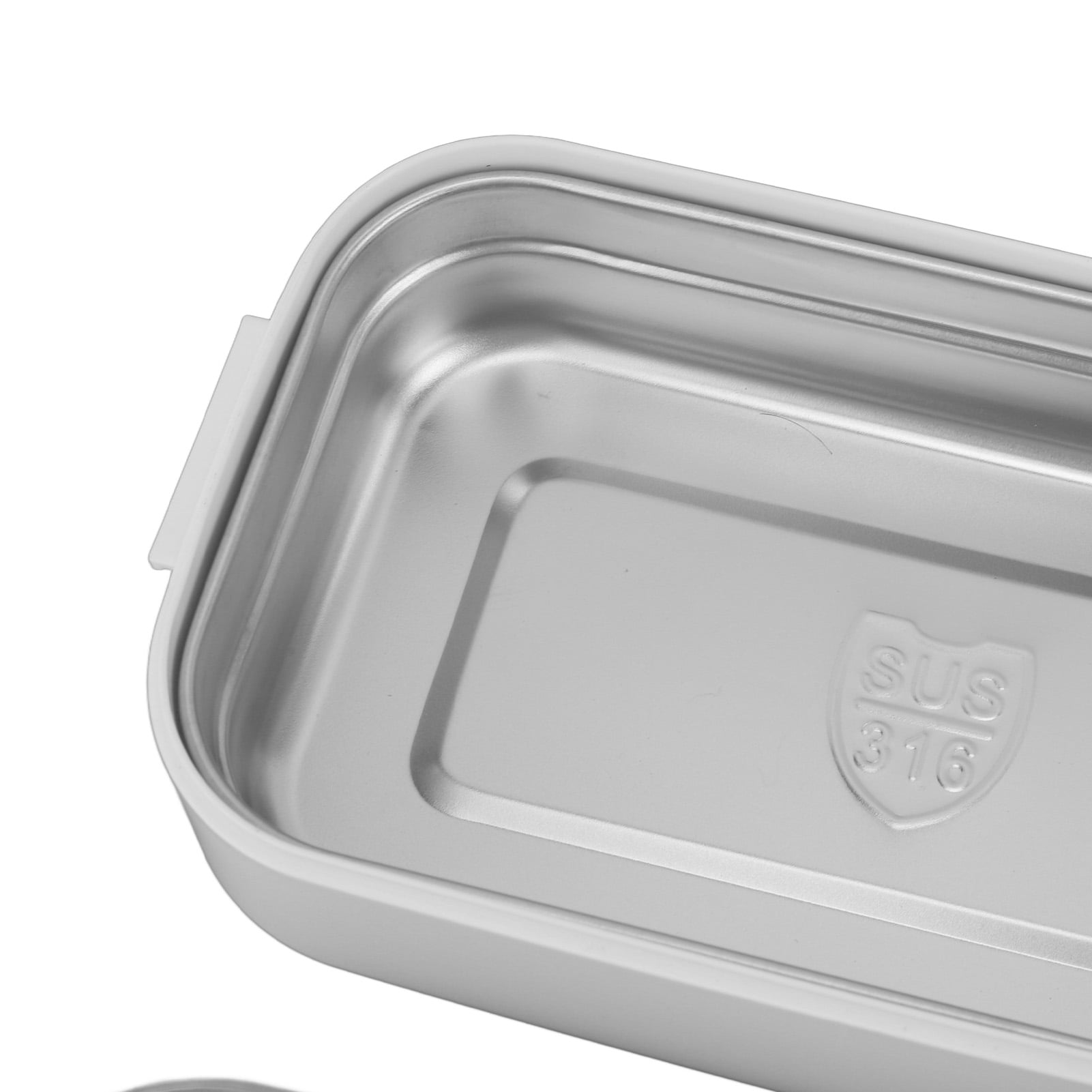 Microwave,Safe Bento Box, 316 Stainless Steel 700ml, Leakproof  Easy to Clean for Daily Use