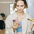 thumbnail image 7 of Kickstand Case for iPhone 11 6.1 inch, 2 Stand Modes Built-in Camera Ring Stand Clear Soft Slim Back Cover with Invisible Stand Anti-Scratch Durable Shockproof Protective Bumper Case - Pink, 7 of 7