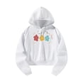 thumbnail image 2 of Sudadera con capucha Sudadera deportiva Sudaderas con capucha Patrón de colores, Tela de otoño blanca, Larga L, 2 of 8