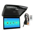 thumbnail image 2 of Car Overhead Player, 11.6 Inch 1080P IPS Screen 170 Deg Opening Angle Car Overhead Flip Down Monitor Screen Dispaly Support USB HD Multimedia Interface BT AV Inputs Ultra Thin Mounted Car Roof Player, 2 of 7