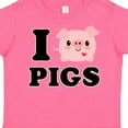 thumbnail image 4 of Inktastic I Love Pigs Boys or Girls Toddler T-Shirt, 4 of 5