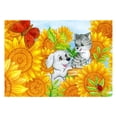 thumbnail image 1 of 12*16 Inch Flower DIY 5D Diamond Painting Set Full Diamond Diamond Painting Summer Flower Pattern Acrylic Rhinestone Mosaic Painting Craft Home Wall Decoration Gift Frameless, 1 of 8
