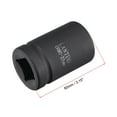 thumbnail image 2 of Unique Bargains 1-Inch Drive by 32mm 6-Point Impact Socket, CR-MO 80mm Length, Standard Metric Sizes, 2 of 5