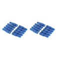 thumbnail image 1 of sweethay 10 piezas coche 20-22 Awg Terminal conector vehículo portátil reutilizable rápido alambre conectores sujetador herramienta de Azul 2piezas, 1 of 6