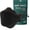 Black (Large), variant on WellBefore Premium KN95 Disposable 4Ply Face Masks, Pack of 10, Medium, Black, Individually Wrapped, Adjustable Ear Loops, Aluminum nose pin, 3D-Style