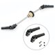 thumbnail image 3 of Piezas de Recambios de Accesorios Del Eje Delantera Del Accionamiento Del Coche Del Coche de 2pcs para WPL para para Las Piezas de Reemplazo de a Negro Yotijar Eje de transmisión delantero RC, 3 of 9