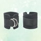 thumbnail image 2 of EeaseMX 2 correas de tobillo con anilla en D para tobillo y pantorrillas, ideales para entrenamientos en gimnasio, máquinas y ejercicios de piernas (negro), 2 of 7