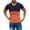 Orange, variant on Graphic Tees Men Men's White T-Shirts Plus Size Summer Shirts Mens Short Sleeve Polo Shirts Golf Hat White Shirt Men