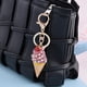 thumbnail image 5 of Llavero bonito con forma de helado para mujer, regalo de joyería (blanco), 5 of 5