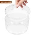 thumbnail image 2 of Salad Bowl Transparent 1Pcs 4.3x3.9in High Borosilicate Glass, 2 of 9