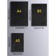 thumbnail image 3 of Notebook Lined Paper Note Pad Multiple Page Type Tear Resistant Portable School Office Essential Tool B55, 3 of 4