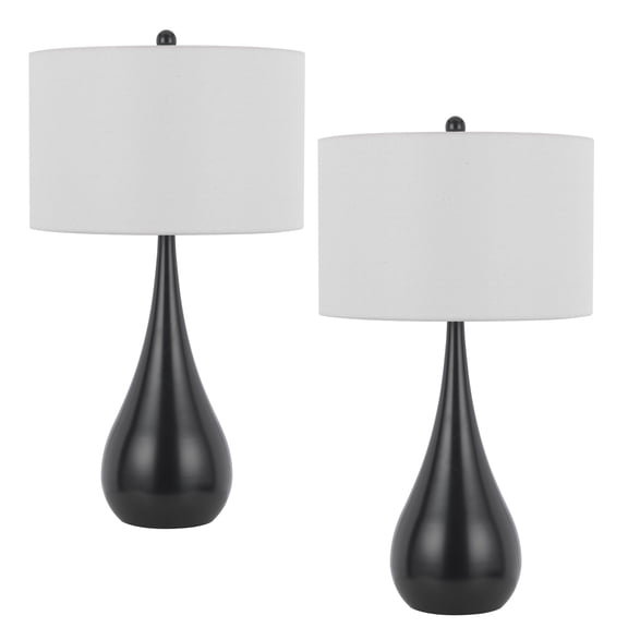 Cal Lighting 150W 3 way Diego metal table lamp. Sold in pairs