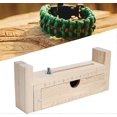 thumbnail image 1 of Bracelet Maker Rack,adjustable Length Wood Bracelet Jig With Drawer 2 Clamp,hand Knitting Wooden Frame Weaving Craft Tool Kit For Diy Decoration, 1 of 4