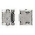 thumbnail image 4 of 10 piezas de repuesto tipo B conector hembra USB KEWITY 8 x 6 x 3 mm Tono plateado, 4 of 4