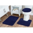 thumbnail image 2 of Luxury Nylon 3 Piece Bath Rug Set, 2 of 3