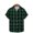 Green, variant on Yyeselk Mens Plaid Short Sleeve Shirt Button Down Shirts for Men Relaxed Fit Turndown Collar Vacation Beach Comfortable Casual Summer Pockets Green XXL