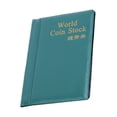 thumbnail image 1 of jesticaly Banknotes Storage Book Coins Folder Banknote Books Collection Commemorative Green, 1 of 6