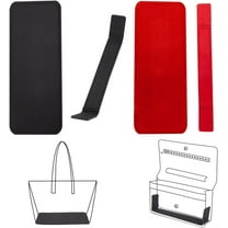 4pcs Purse Base Shaper Felt Handbag Bottom Shaper Pad Rectangle Crochet Bags Bottom Liner for Neverfull Tote WOC Handbag 6mm Thick