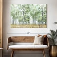 thumbnail image 3 of Elephant Stock Into The Forest Light Wall Art - Horizontal Canvas Wall Art - Dining Room Wall Decor - Floral And Botanical Canvas - Blue And Green Decor By Allison Pearce - 51" x 34", 3 of 8