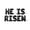 Black, variant on Letter Balloons - HE IS RISEN 16" Inch Alphabet Letters Foil Mylar Balloon Easter Party Banner (Gold)