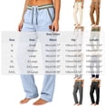 thumbnail image 2 of Maplenight Womens Cotton Linen Pants with Pockets Casual Elastic Waist Drawstring Straight Leg Pants Summer Lounge Travel Beach Trousers, 2 of 5