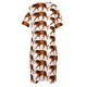 thumbnail image 5 of Vestido de verano con bolsillos sueltos de tigre para mujer coreana Vestidos de mujer Vestido de verano para mujer 2025 Vestidos para mujer, 5 of 7