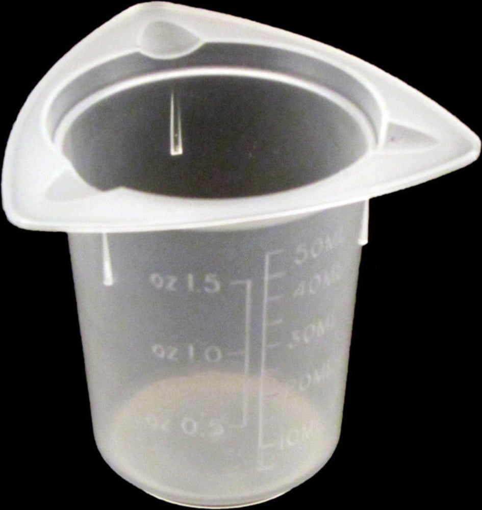 50 ml Tri-Pour Beaker with Special No Spill Pour Spout - Walmart.com