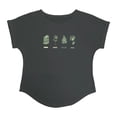 thumbnail image 1 of Camiseta Para Mujer Con Estampado De Plantas Elegantes, Suave Y Cómoda Camiseta De Manga Corta, 1 of 8