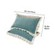 thumbnail image 3 of Fundas de almohada, fundas de almohada, fundas de almohada decorativas, funda de almohada de terciopelo de cristal para invierno, funda de almohada de encaje de color liso, funda de almohada, funda de, 3 of 6
