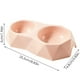 thumbnail image 3 of Comedero doble con forma para mascotas. Plato de plástico para gatos y perros. Perfecto para comida y agua., 3 of 3
