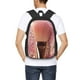 thumbnail image 4 of Balery Makeup Brush on Pink Glitter Mochila para hombre y mujer - Tela Oxford 600D resistente - Gran capacidad, resistente al agua, ideal para la escuela, viajes y senderismo, 4 of 6