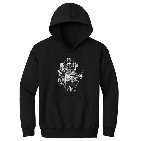 Youth 500 Level Black Rey Mysterio Mono Hoodie