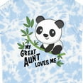 thumbnail image 4 of Inktastic My Great Aunt Loves Me- Cute Panda Boys or Girls Toddler T-Shirt, 4 of 5