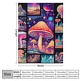 thumbnail image 4 of HENGT Mushroom Blanket Mushroom Gifts for Women Soft Cozy Sherpa Mushroom Throw Blanket All-Season for Sofa Couch Cottagecore Room Decor Mushroom Blankets for Adults Teen, 4 of 6