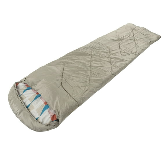 Saco de dormir plegable para acampar al aire libre, impermeable, cálido y grueso.
