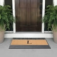 thumbnail image 7 of A1HC Natural Rubber & Coir 24x36 Monogrammed Doormat For Front Door, Anti-Shed Treated Durable Doormat for Outdoor Entrance, Heavy Duty, Low Profile, Easy to Clean, Long Lasting Front Porch Entry Rug, 7 of 7