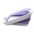 thumbnail image 4 of SAMMART Collapsible Plastic Laundry Basket - Foldable Pop Up Storage Container/Organizer - Portable Washing Tub - Space Saving Hamper/Basket (1, Lt. Purple), 4 of 8