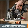 thumbnail image 2 of POSITEC WX530L WX 20v 6 half Circular Saw, 2 of 5