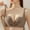 Coffee Bras for Women, variant on SMihono Womens Wireless Bra No Underwire Seamless Push Up Bra Comfort Full Coverage Padded Bralette Soft Vneck Everyday Bras Beige L US(8)