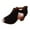 Black, variant on Hvyesh Thick Soled Sandals for Women Casual Summer Pump Toe Sandals Comfortable Hollow Out Sandals Bohemian Breathable Sandal Size 6.5