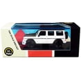 thumbnail image 3 of Mercedes AMG G63 Liberty Walk Wagon White with Black Hood and Top 1/64 Diecast Model Car by Paragon, 3 of 3