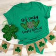 thumbnail image 3 of ZZwxWA St. Patrick's Day Shirts for Women Shamrock Heart Graphic Tees St Patty's T-Shirt Irish Tops, 3 of 6